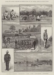 A través de dos océanos, bocetos en la Guayana Británica